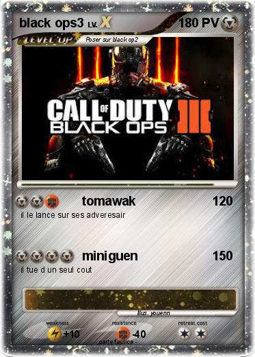Pokemon black ops3