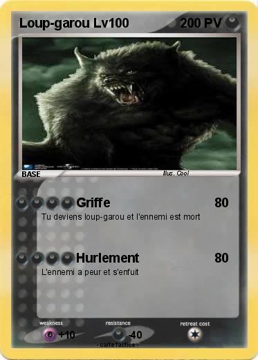 Pokemon Loup-garou Lv100
