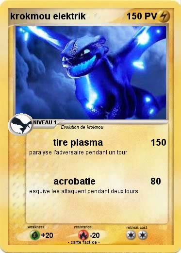 Pokemon krokmou elektrik