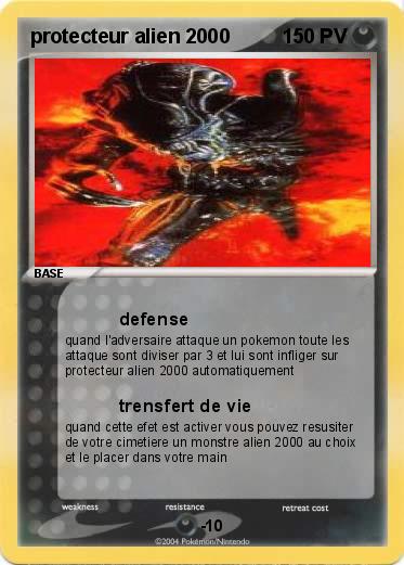 Pokemon protecteur alien 2000