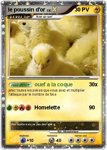 Pokemon le poussin d'or