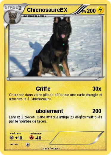 Pokemon ChienosaureEX