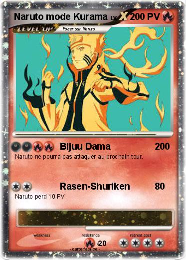 Pokemon Naruto mode Kurama