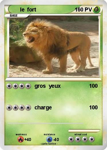 Pokemon le  fort