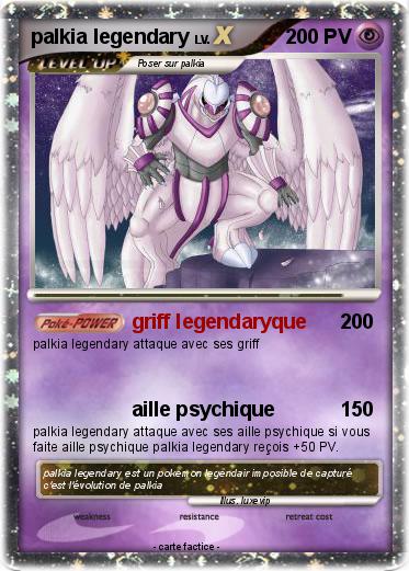 Pokemon palkia legendary