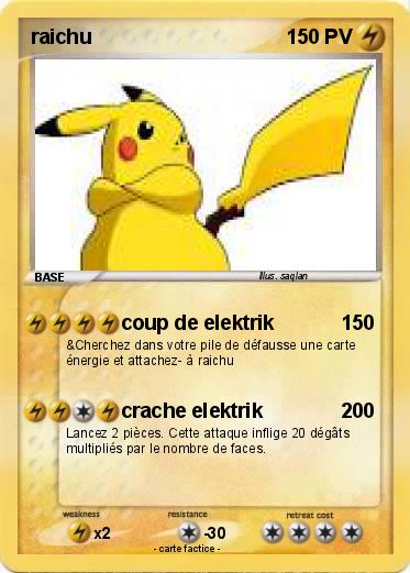 Pokemon raichu