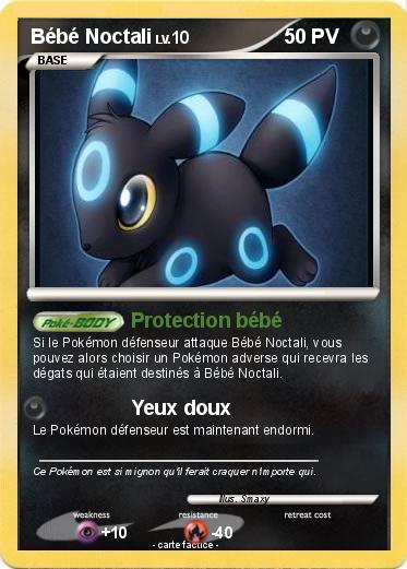 Pokemon Bébé Noctali