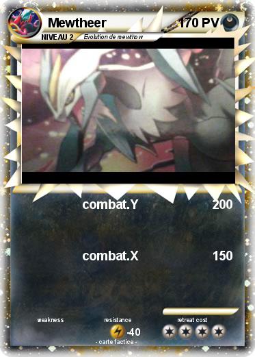 Pokemon Mewtheer