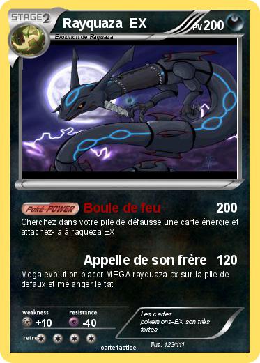 Pokemon Rayquaza  EX