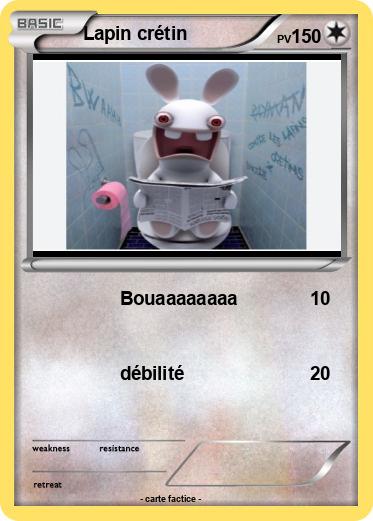 Pokemon Lapin crétin
