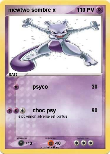 Pokemon mewtwo sombre x