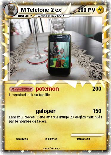 Pokemon M Telefone 2 ex