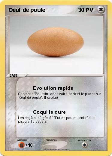 Pokemon Oeuf de poule
