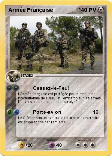 Pokemon Armée Française