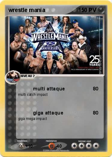 Pokemon wrestle mania