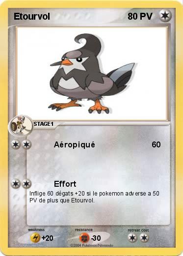 Pokemon Etourvol
