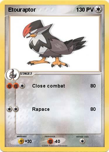 Pokemon Etouraptor