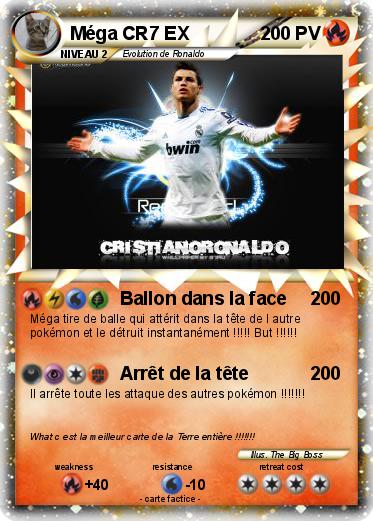 Pokemon Méga CR7 EX