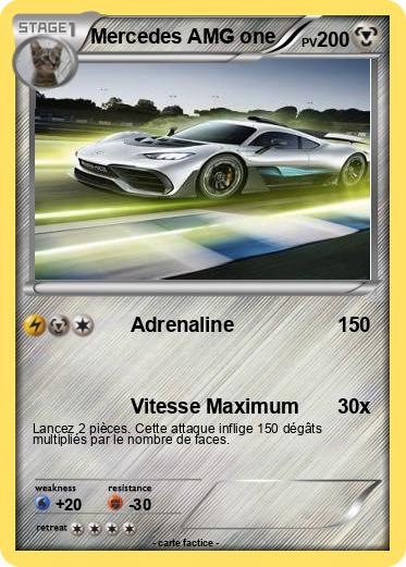 Pokemon Mercedes AMG one