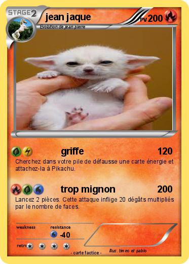 Pokemon jean jaque