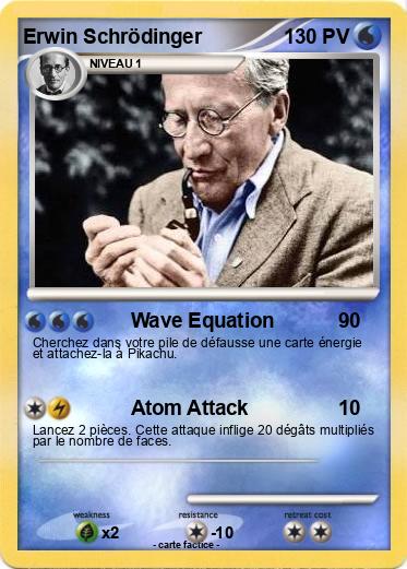 Pokemon Erwin Schrödinger