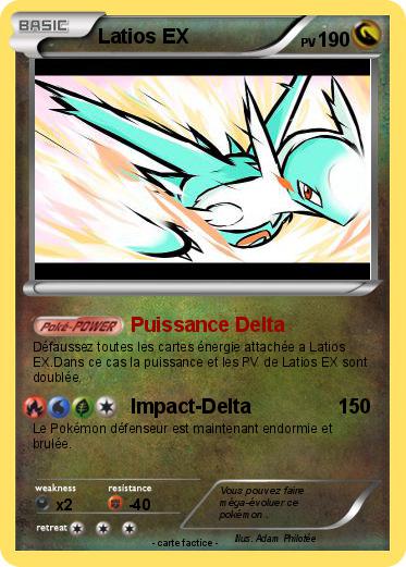 Pokemon Latios EX