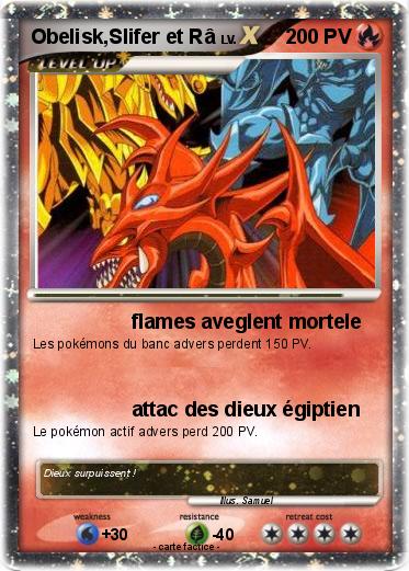 Pokemon Obelisk,Slifer et Râ