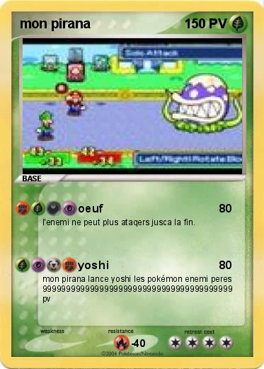 Pokemon mon pirana