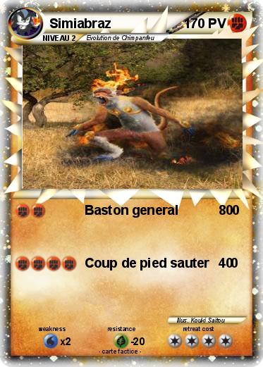Pokemon Simiabraz