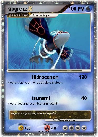 Pokemon kiogre