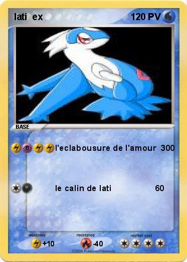 Pokemon lati  ex