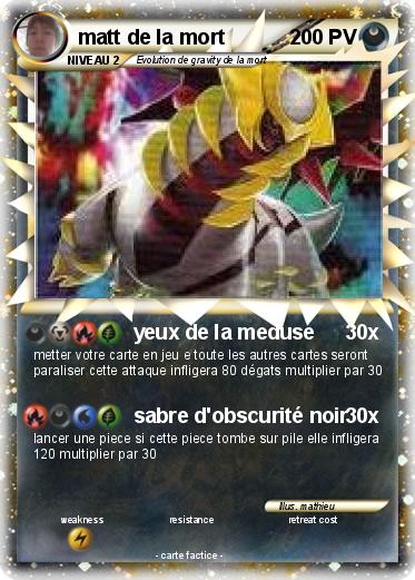 Pokemon matt de la mort