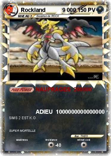 Pokemon Rockland           9 000