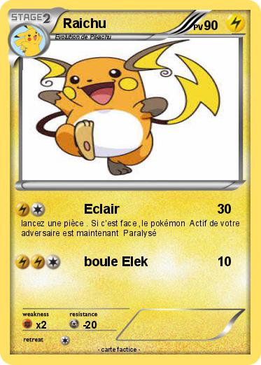 Pokemon Raichu