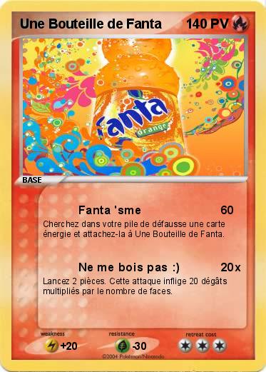 Pokemon Une Bouteille de Fanta