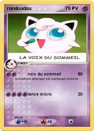 Pokemon rondoudou