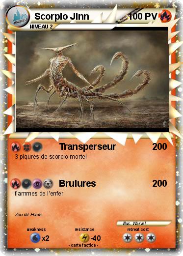 Pokemon Scorpio Jinn