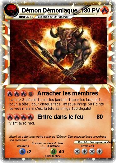 Pokemon Démon Démoniaque