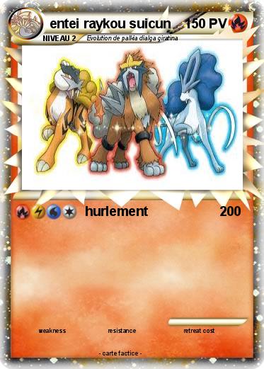 Pokemon entei raykou suicun