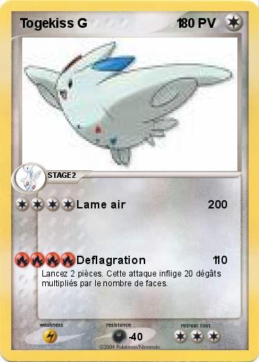 Pokemon Togekiss G                         1