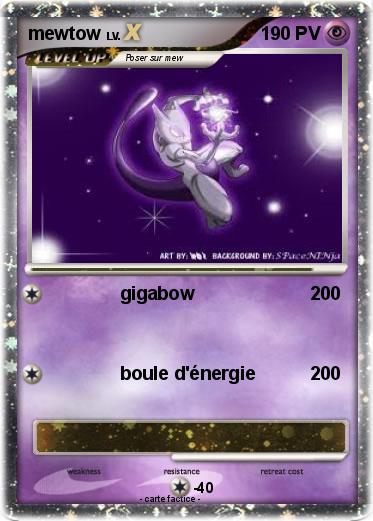 Pokemon mewtow
