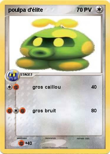 Pokemon poulpa d'élite