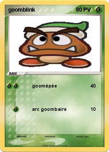 Pokemon goomblink
