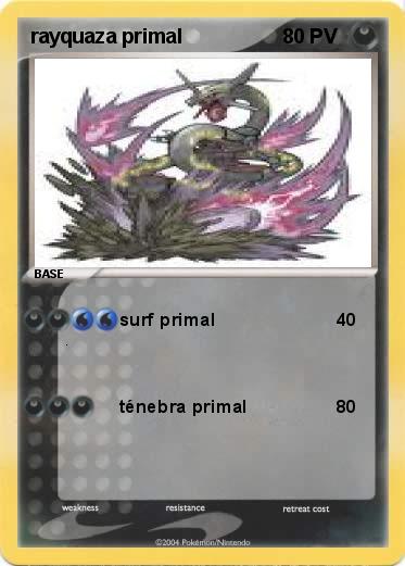 Pokemon rayquaza primal