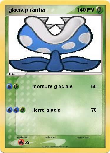 Pokemon glacia piranha