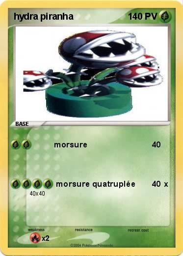 Pokemon hydra piranha