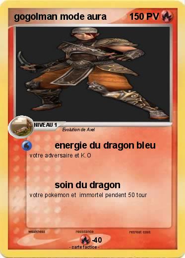 Pokemon gogolman mode aura