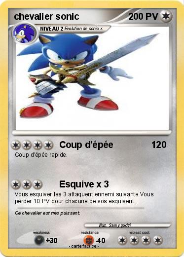 Pokemon chevalier sonic