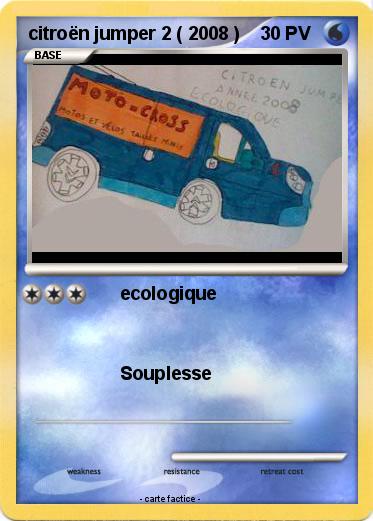 Pokemon citroën jumper 2 ( 2008 )