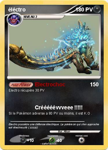 Pokemon éléctro